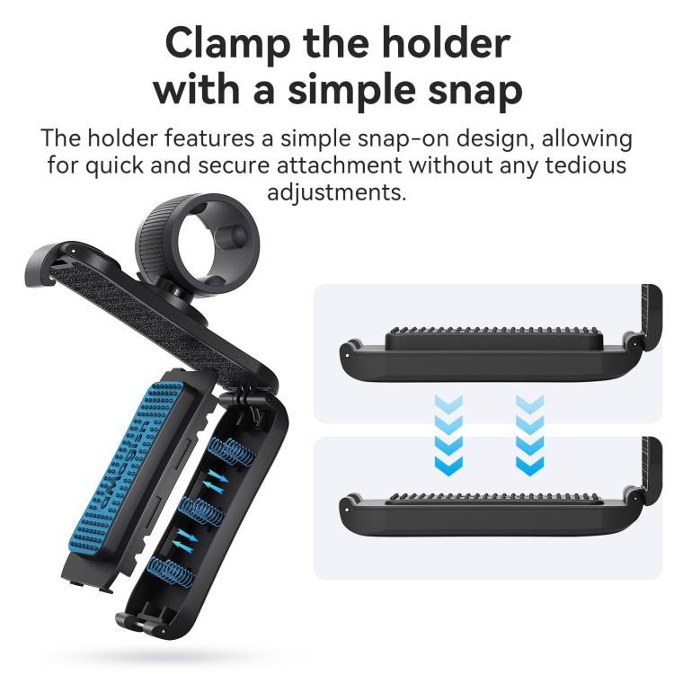 Soporte para palo selfie AMagisn, accesorio rápido para mochila de cámara de acción para Insta360 / DJI / GoPro