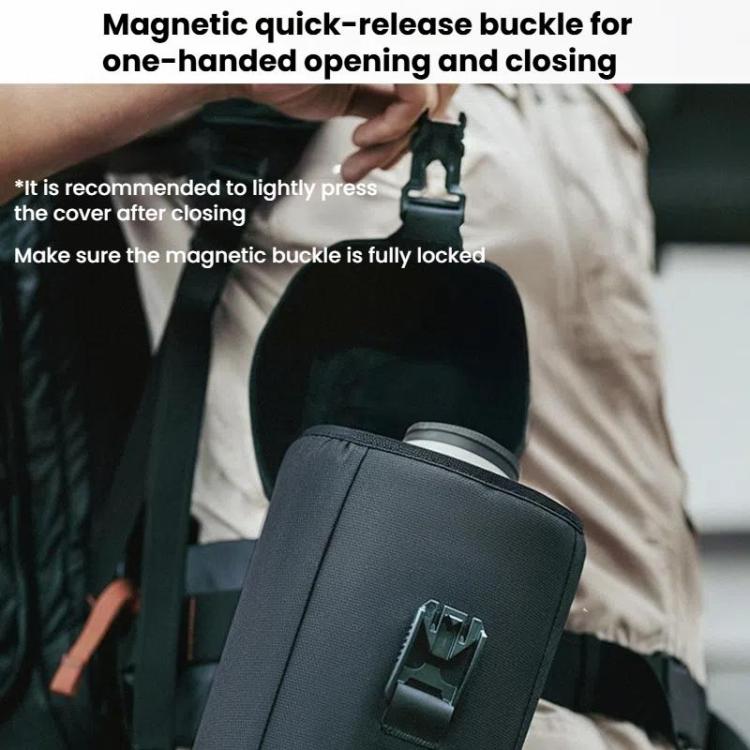 Bolsa de almacenamiento impermeable para teleobjetivo de cámara réflex PGYTECH, M, L