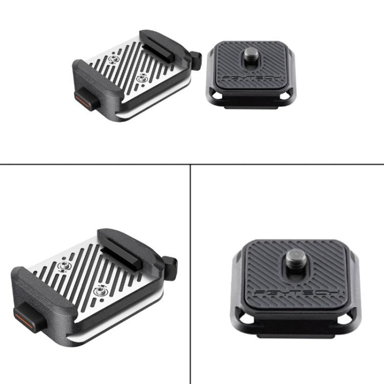 Accesorio para trípode con interfaz Arca Quick Release Mount V2 de PGYTECH Camera, Set, Base Only, Quick Release Plate