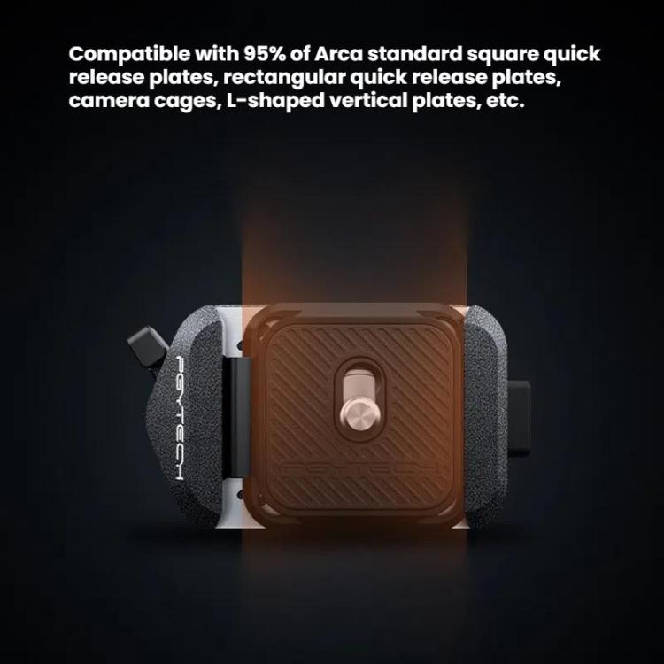 Accesorio para trípode con interfaz Arca Quick Release Mount V2 de PGYTECH Camera, Set, Base Only, Quick Release Plate