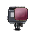 Carcasa impermeable para filtro de snorkel y buceo profundo PGYTECH para GoPro 5/6
