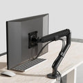 Soporte de escritorio ajustable con resorte de gas para monitores de 15 a 32 pulgadas., Arm Black, Arm White