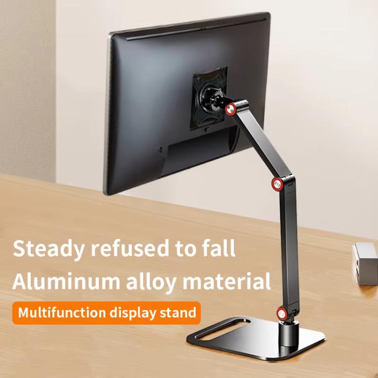 Soporte portátil VESA para monitor, ajustable en altura y giratorio, para pantallas de 17 pulgadas., 17-Inch Vesa