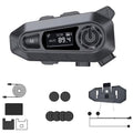Auriculares Bluetooth con reducción de ruido para casco de motocicleta A1 IP67 resistentes al agua, Soft Mic, Hard Mic, Soft and Hard Mics