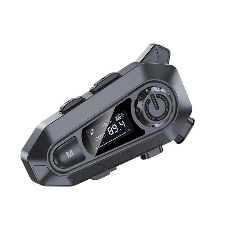 Auriculares Bluetooth con reducción de ruido para casco de motocicleta A1 IP67 resistentes al agua, Soft Mic, Hard Mic, Soft and Hard Mics