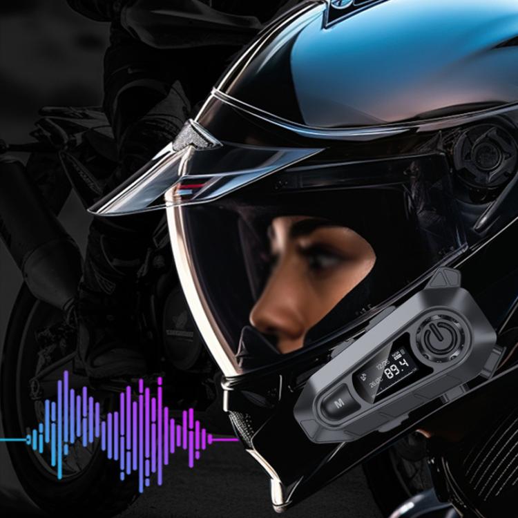 Auriculares Bluetooth con reducción de ruido para casco de motocicleta A1 IP67 resistentes al agua, Soft Mic, Hard Mic, Soft and Hard Mics