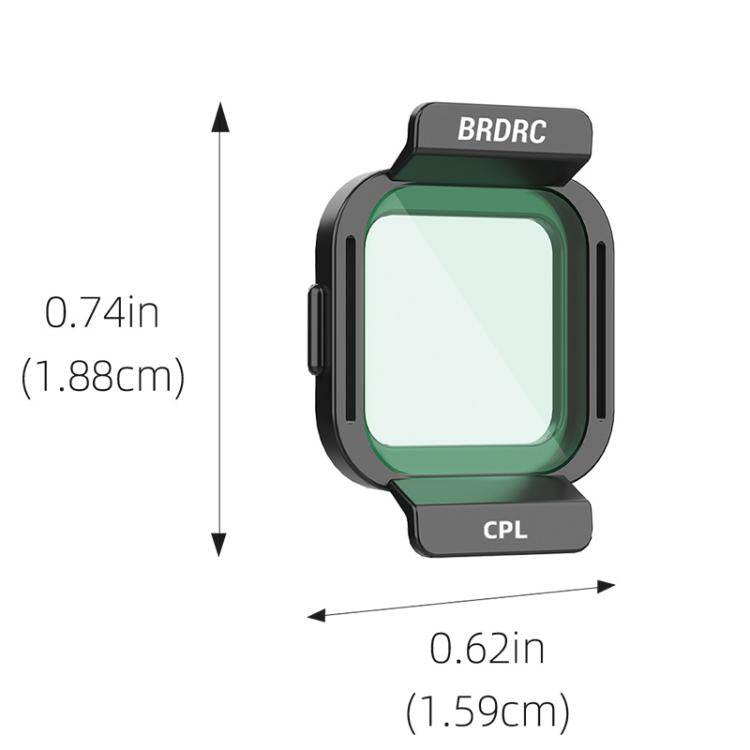 Filtros de lente BRDRC para DJI Flip y accesorios de protección de lentes, UV, CPL, ND8, ND16, ND32