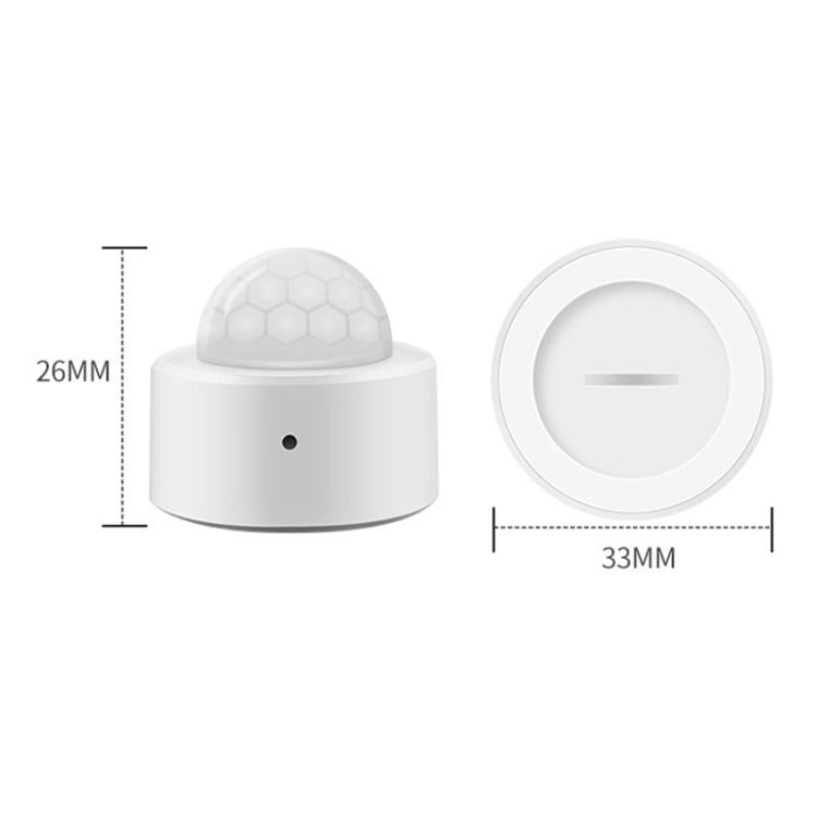 Sensor de movimiento Zigbee para hogares inteligentes, compatible con Home Assistant., Light Sensor+IR, IR