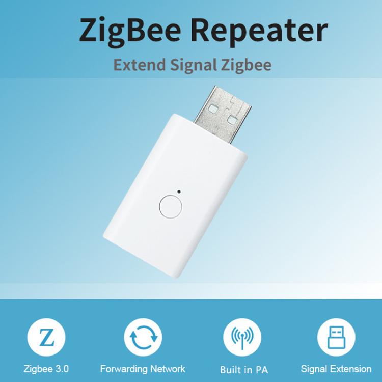 Repetidor Zigbee USB, extensor de señal, amplificador de pared, compatible con Home Assistant., Zigbee 3.0 Extender