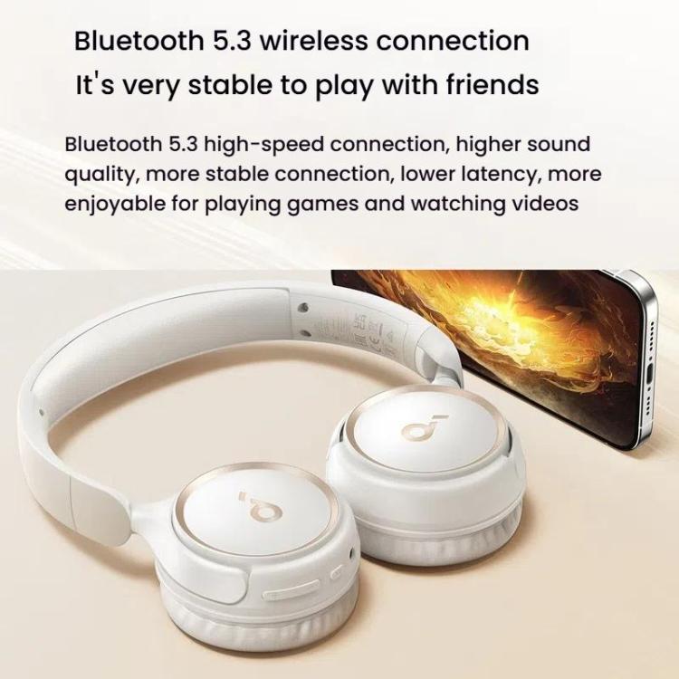 Auriculares inalámbricos Bluetooth con diadema Soundcore H30i A3012