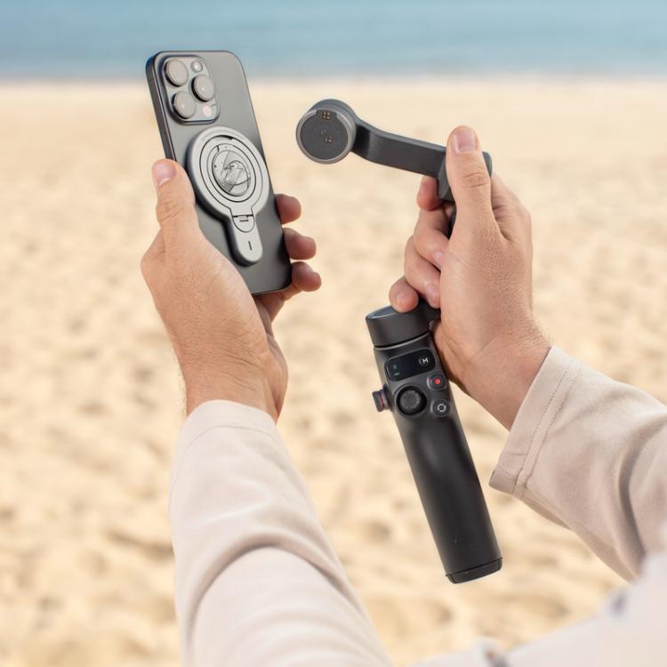 Para DJI OM 7 Original Soporte magnético de liberación rápida compatible con MagSafe, OM Magnetic Quick-Release Mount
