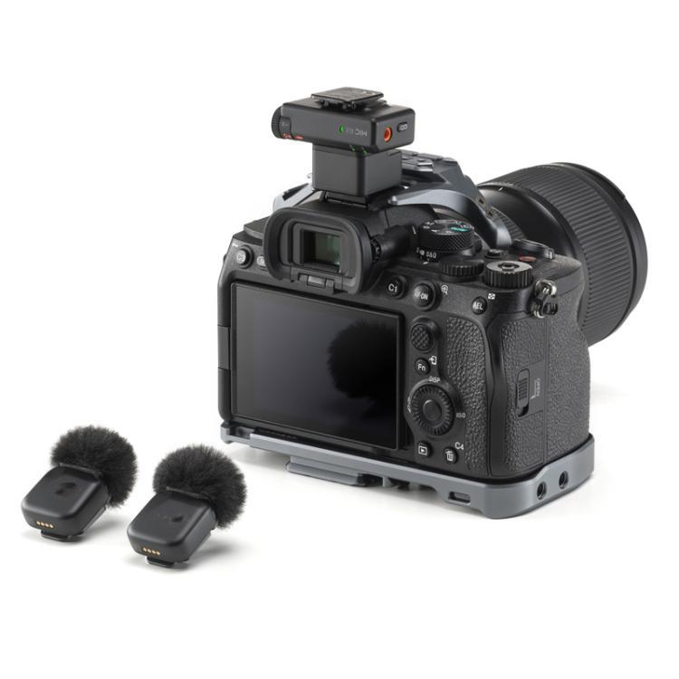 Adaptador de cámara original para receptor DJI Mic Mini. Conéctalo a la zapata MI de una cámara Sony., DJI Mic Series Camera Adapter