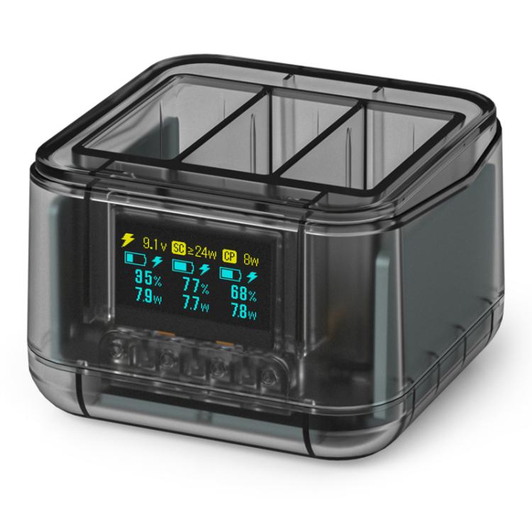 Base de carga súper rápida para GoPro HERO13 Black con pantalla OLED