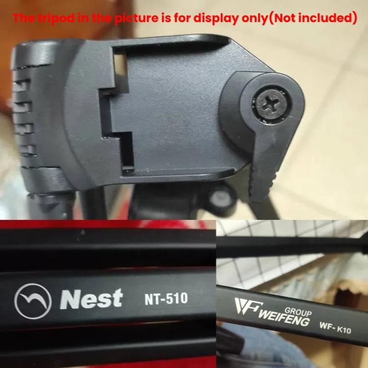 Placa de liberación rápida para trípode Velbon QB-32 Weifeng WF-K10 / 320, NEST NT-510 / 530, WF-K10