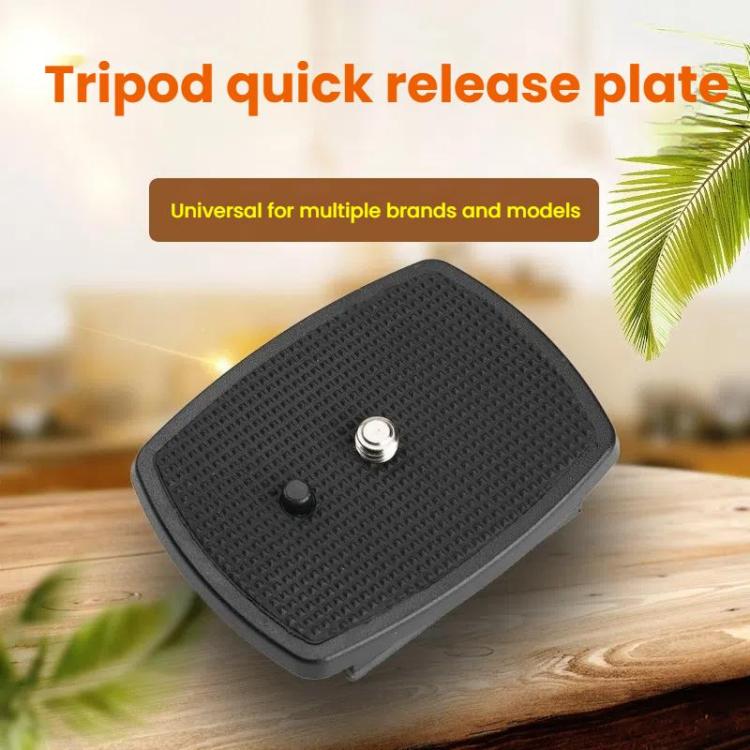 Placa de liberación rápida de 42,5 mm para adaptador de trípode para smartphone/cámara réflex digital