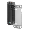Funda protectora transparente con carcasa de cristal dividida para Nintendo Switch 2