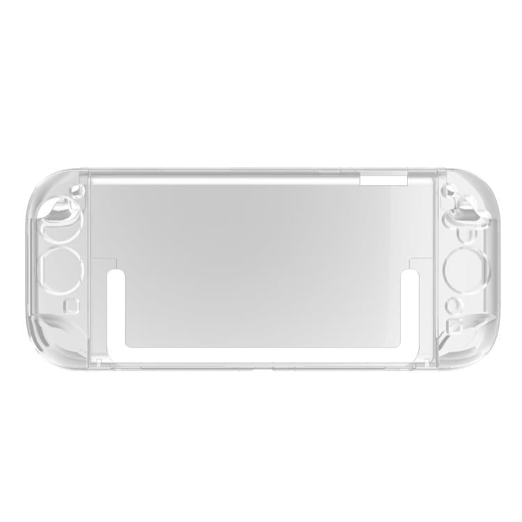 Funda protectora transparente con carcasa de cristal dividida para Nintendo Switch 2