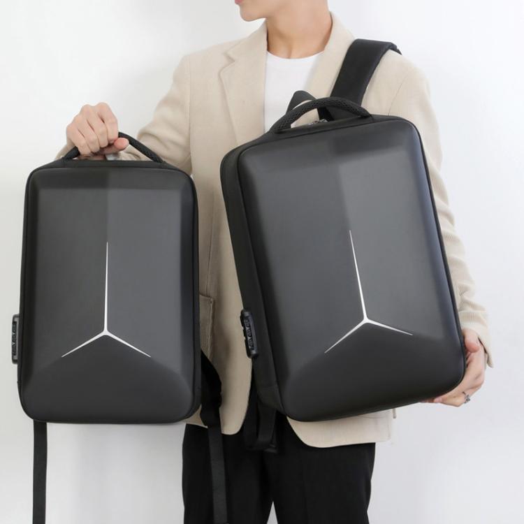 Mochila rígida para portátil de 17,3 a 18 pulgadas con puertos de carga USB y tipo C, unisex, antirrobo, ideal para viajes de negocios., Gray, Blue, Black, Airbag Black, Airbag Gray, Airbag Blue