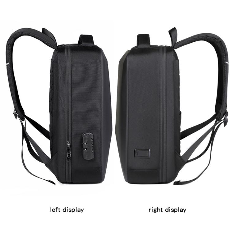 Mochila rígida para portátil de 17,3 a 18 pulgadas con puertos de carga USB y tipo C, unisex, antirrobo, ideal para viajes de negocios., Gray, Blue, Black, Airbag Black, Airbag Gray, Airbag Blue