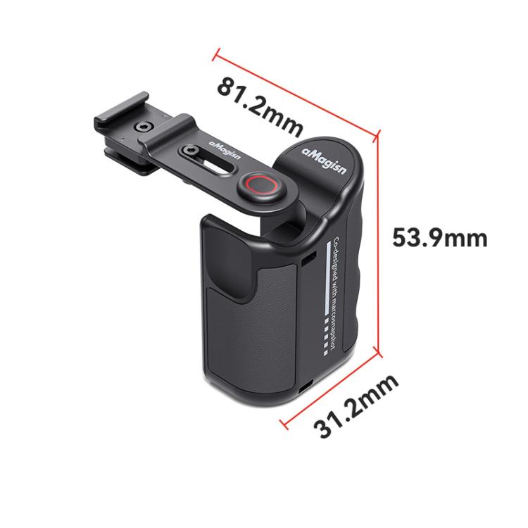 Kit de empuñadura aMagisn Xplorer para vlogging callejero, compatible con cámaras de acción Insta360, DJI Action y GoPro Hero Series., For Insta360, DJI Action, and GoPro