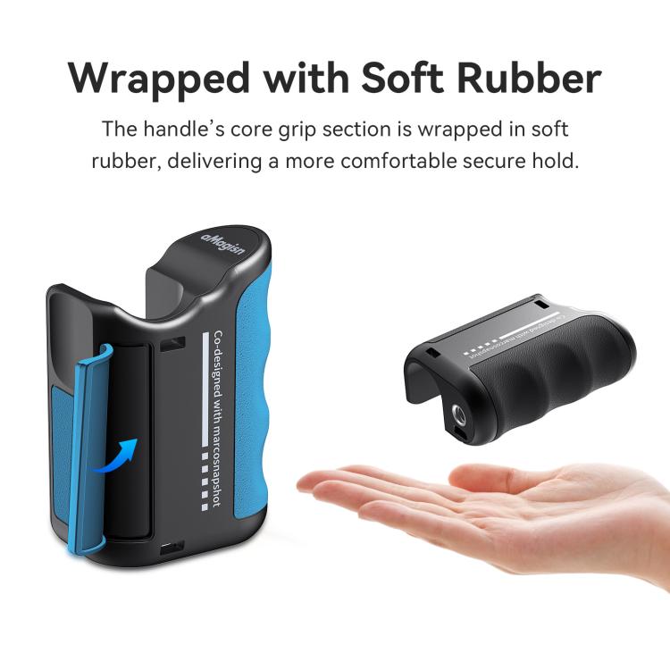 Kit de empuñadura aMagisn Xplorer para vlogging callejero, compatible con cámaras de acción Insta360, DJI Action y GoPro Hero Series., For Insta360, DJI Action, and GoPro