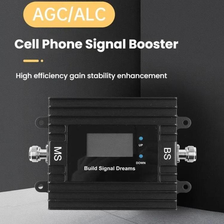 Amplificador de señal para teléfonos móviles 4G LTE de doble banda 900/1800 MHz con control remoto mediante la aplicación Smart Life., Dual-Band