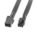 Cable de conexión para computadora, cable de alimentación para tarjeta gráfica de 6 pines, 30cm, 50cm