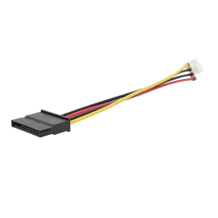 Cable de alimentación DVR de 4 pines a cable de disco duro SATA de 15 pines, 4P To SATA 15P