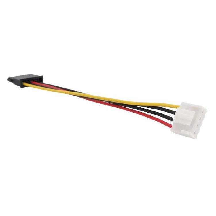 Cable de alimentación DVR de 4 pines a cable de disco duro SATA de 15 pines, 4P To SATA 15P