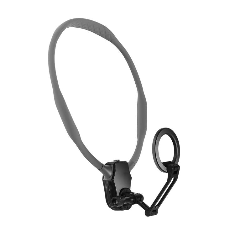 Soporte magnético ajustable para el cuello con correa pectoral de liberación rápida y soporte POV para deportes y vlogging., K08-2M