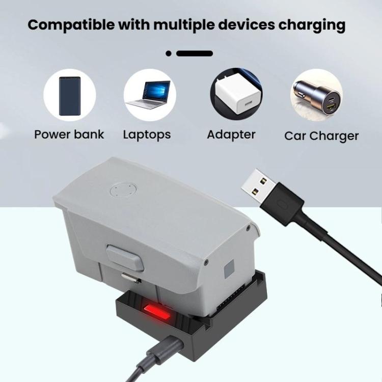 Cargador de batería para DJI Air 2/Air 2S con carga rápida QC3.0 y PD, compatible con carga automática inteligente., Fast Charge