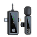 Micrófono de solapa inalámbrico digital mini para teléfono móvil con reducción de ruido para grabación de vídeo en directo, H68 3 In 1 Single Mic, H68 3 In 1 Dual Mic, H67 Type-C Single Mic, H67 Type-C Dual Mic, H67 8 Pin Single Mic, H67 8 Pin Dual Mic