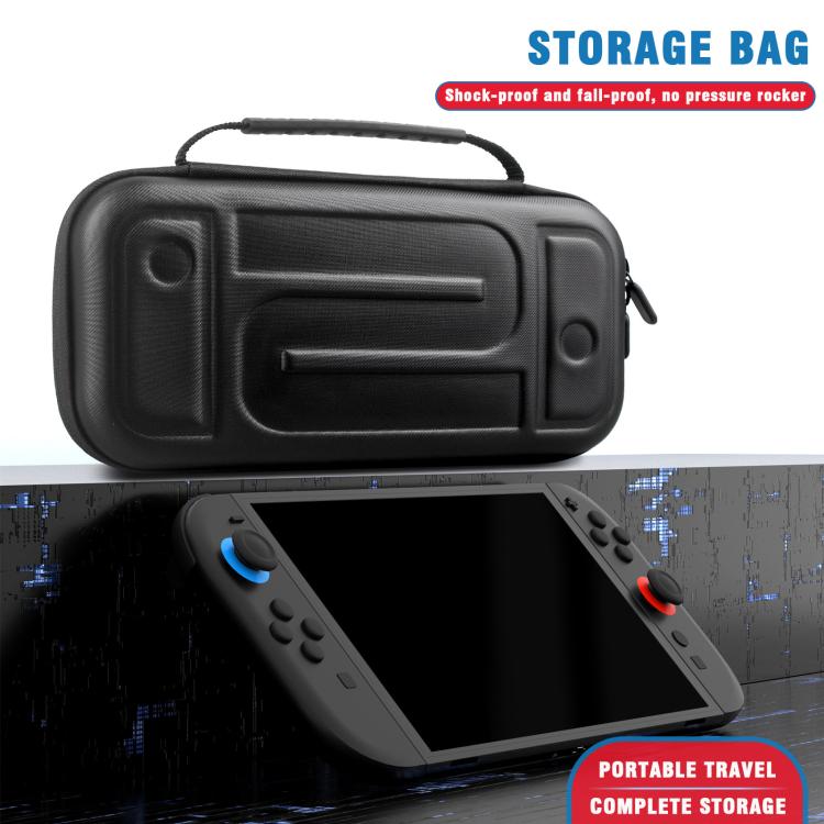 Estuche rígido de transporte de EVA a prueba de golpes y aplastamiento para Nintendo Switch 2. Estuche protector de viaje.
