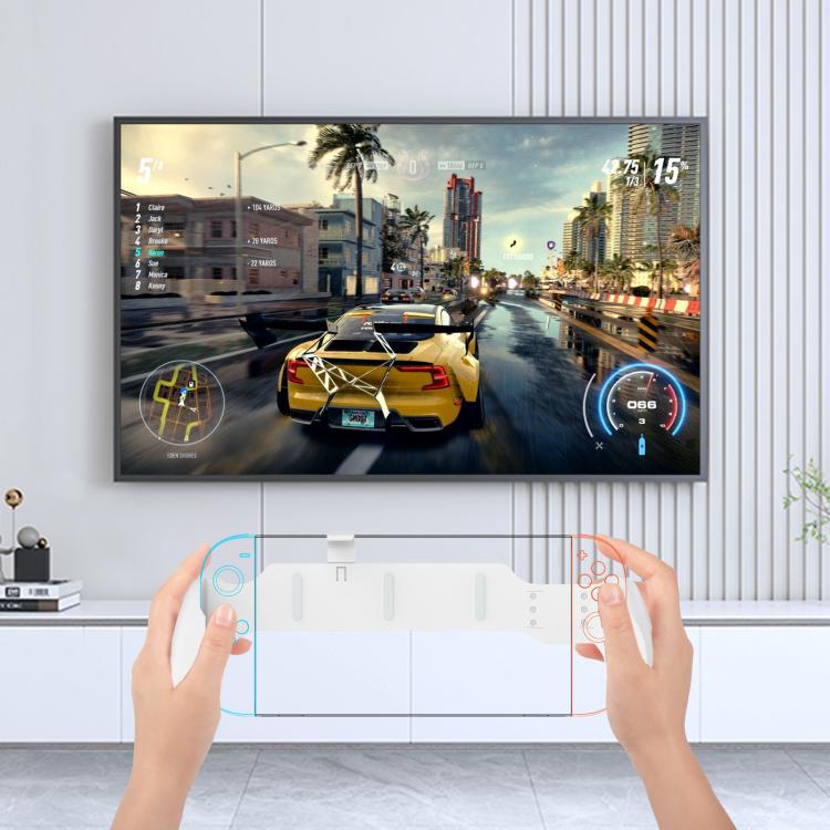 Mango ergonómico antideslizante con agarre antideslizante para Nintendo Switch 2 / Switch / Switch OLED, JYS-NS2297 Black, JYS-NS2297 White