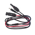 Cable de carga para paneles solares MC4 a DC5521 para estaciones de energía portátiles, MC4 To DC5521
