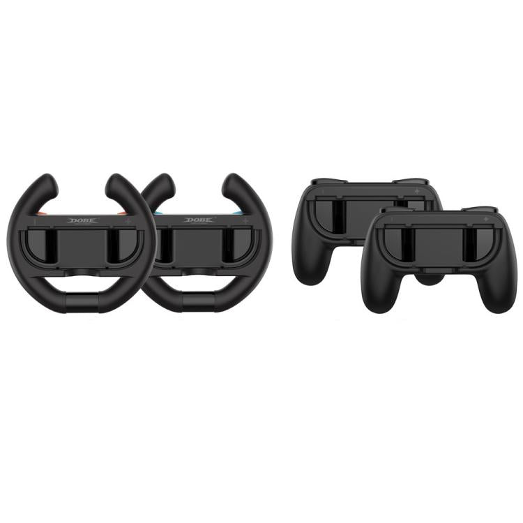 Para Nintendo Switch 2 DOBE TNS-5109 4 en 1 Volante con empuñadura izquierda y derecha de agarre sencillo, TNS-5109