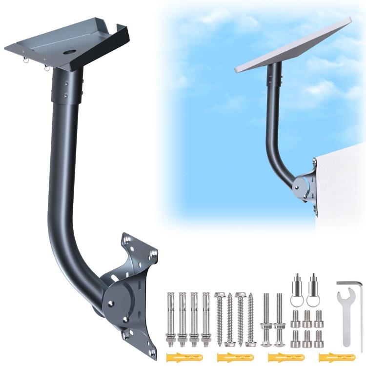 Para el juego base de soporte Starlink Gen 3 / V4, Curved Pole, Straight Pole