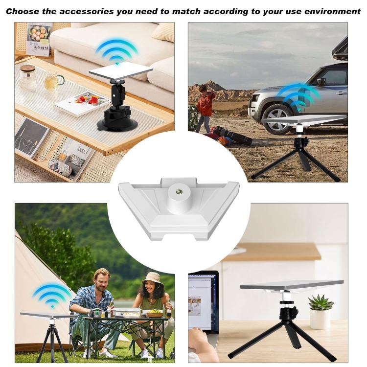 Base fija para soporte de equipo Starlink Mini, S2027