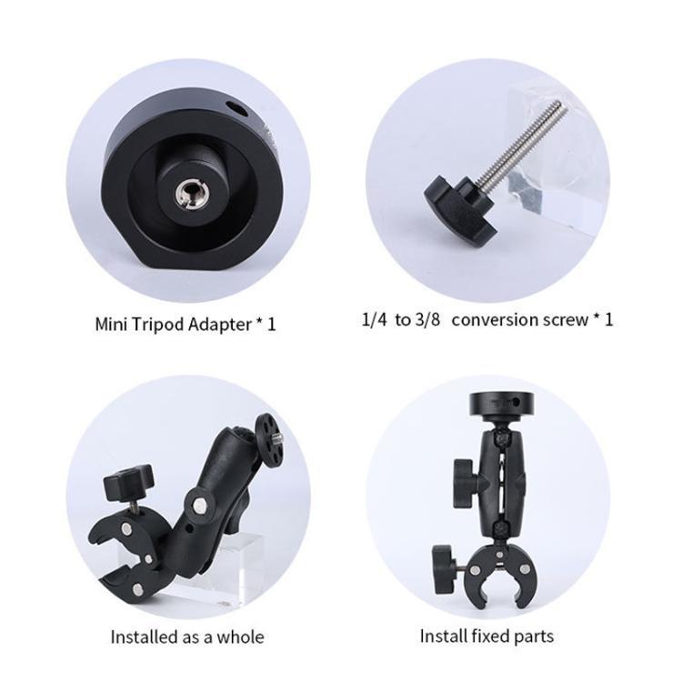Adaptador de soporte de aleación de aluminio para Starlink Mini, soporte de abrazadera de alta resistencia, S8600