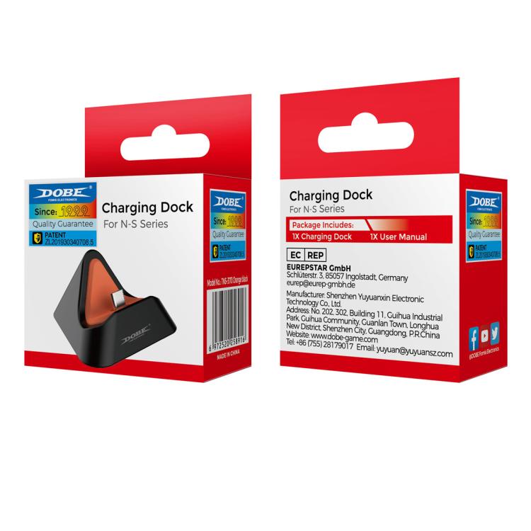 Estación de carga para consolas DOBE para Nintendo Switch 2/Switch/Switch OLED/Switch Lite, TNS-3170