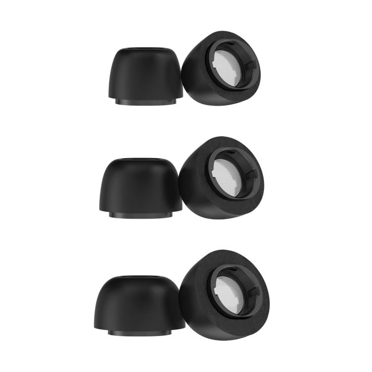 Tapones para los oídos AhaStyle WG168 de espuma viscoelástica antideslizantes y antipérdida para Samsung Galaxy Buds3 Pro, S+M+L, L, M, S