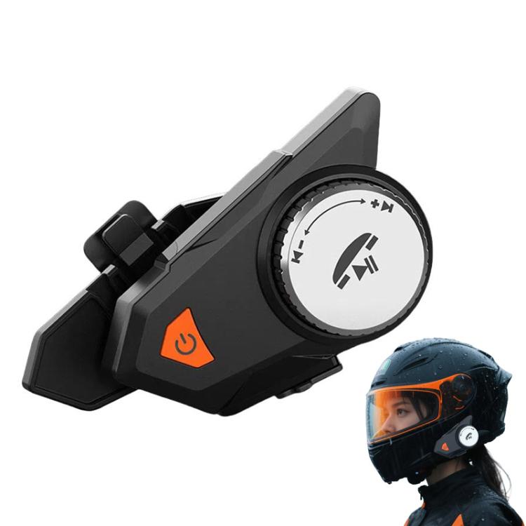Auriculares Bluetooth para casco de motocicleta M9, resistentes al agua IPX6, respuesta automática y sonido HD para intercomunicadores de motociclistas, entregas y grupos., M9
