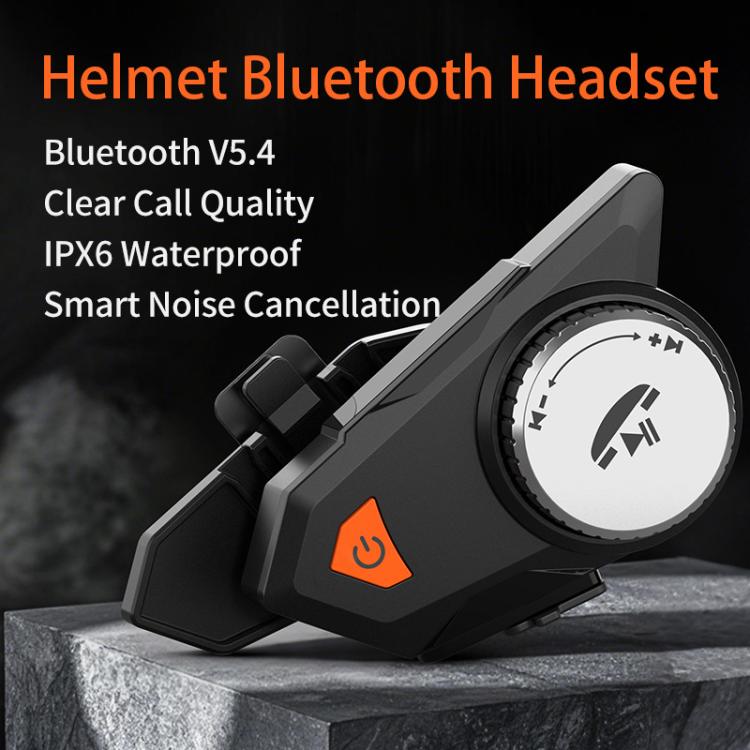 Auriculares Bluetooth para casco de motocicleta M9, resistentes al agua IPX6, respuesta automática y sonido HD para intercomunicadores de motociclistas, entregas y grupos., M9