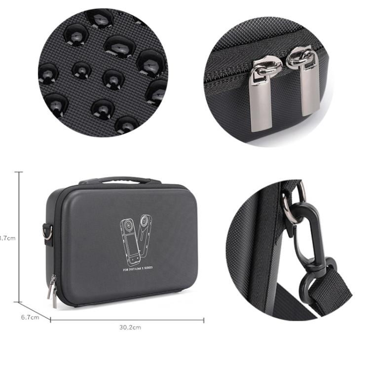Bolso de hombro portátil de gran capacidad para Insta360 X5/X4 BKANO