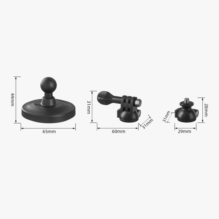 Soporte de rótula magnética 3 en 1 para cámara. Rótula magnética universal de doble interfaz., 3 In 1 Magnetic