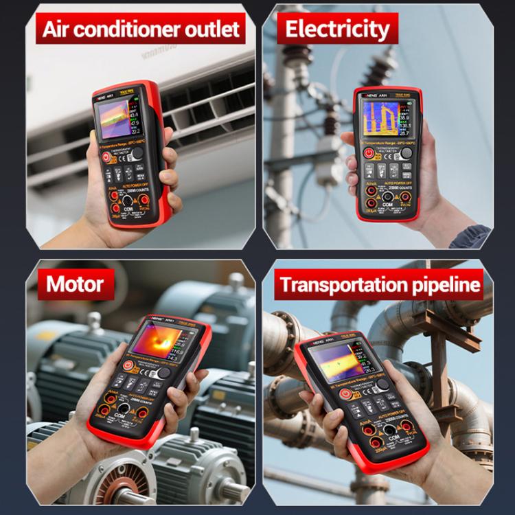 Multímetro digital infrarrojo HD 2 en 1 de ANENG, AR01