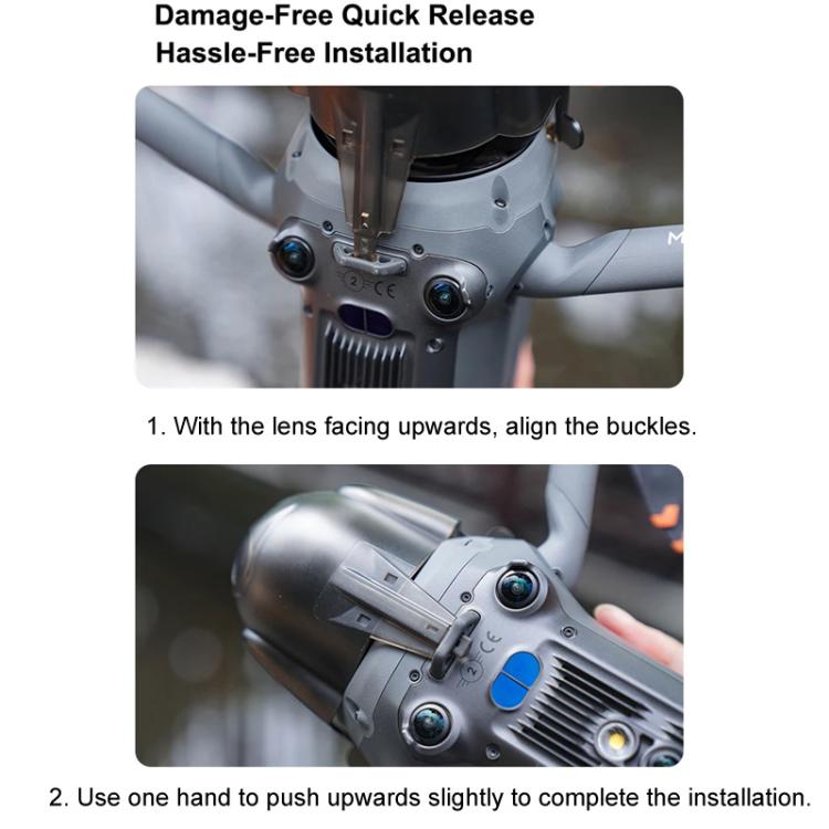 Tapa protectora para lente del gimbal CYNOVA para DJI Mavic 4 Pro