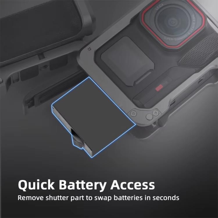 Para Insta360 Ace Pro 2 / Ace Pro Flymile Xplorer Grip Kit, empuñadura para fotografía callejera, estuche metálico, Xplorer Grip