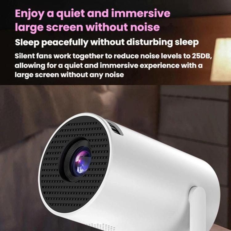 Proyector HY200 Home 1080P Mini Proyector HD Inteligente WiFi, US Plug, EU Plug, UK Plug, AU Plug