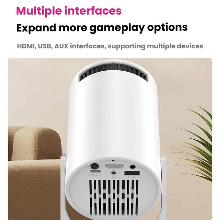 Proyector HY200 Home 1080P Mini Proyector HD Inteligente WiFi, US Plug, EU Plug, UK Plug, AU Plug